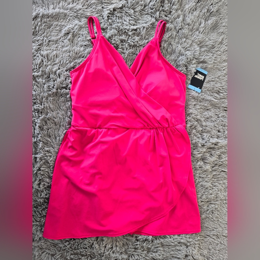 🆕️ Lands End Swim Dress - Picture 2 of 8